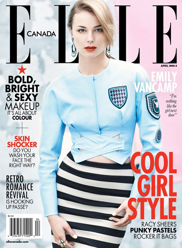 Elle Canada, Emily Vancamp Elle Canada, Emily Vancamp